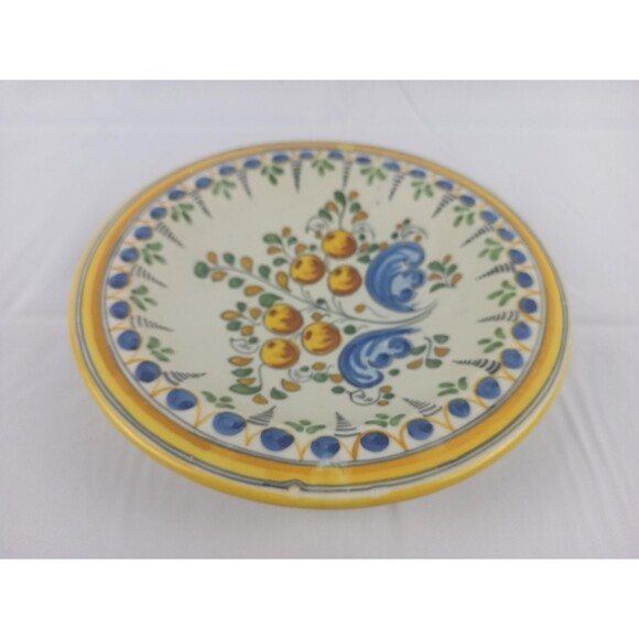 Decorative Plate Talavera S Timoneda Hand Painted Signed Hanging Ceramic Plate - Picture 2 of 6